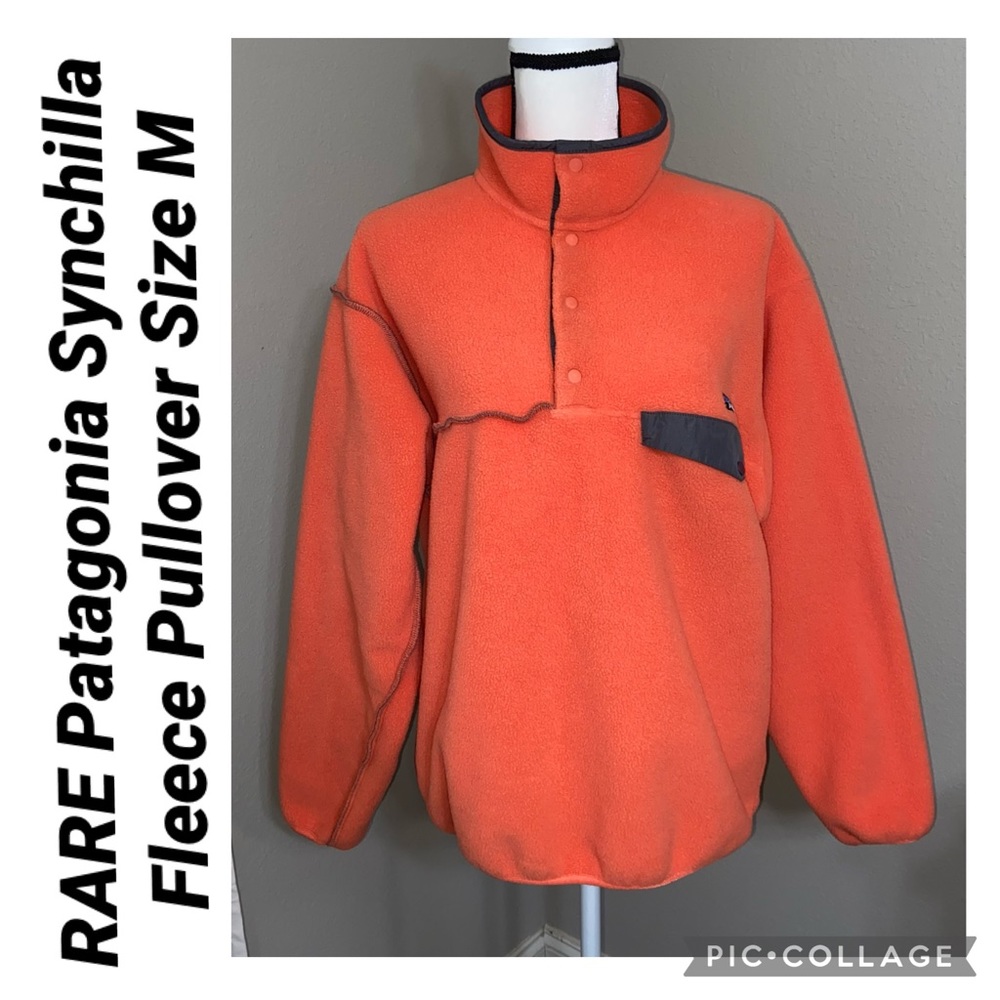 RARE Patagonia Synchilla Fleece Pullover Size M